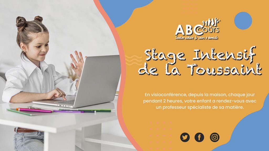 stage vacances toussaint cours collectif en visio