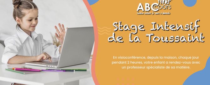 stage vacances toussaint cours collectif en visio