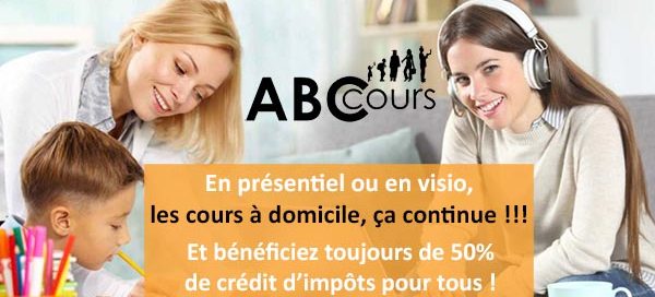 Les cours continuent à domicile ou en visio