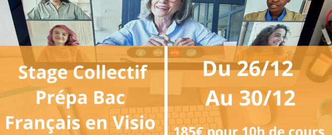 Cours collectif de 26/12 au 30/12