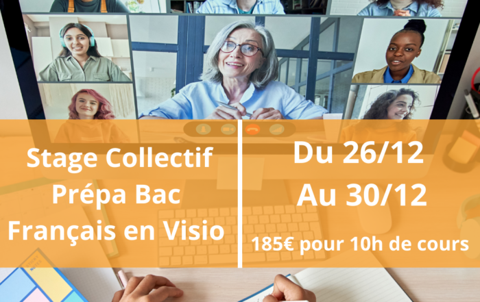 Cours collectif de 26/12 au 30/12